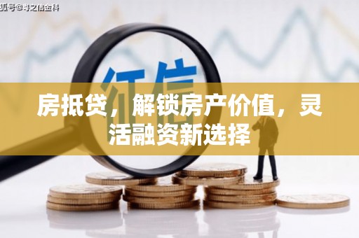 长寿房抵贷，解锁房产价值，灵活融资新选择