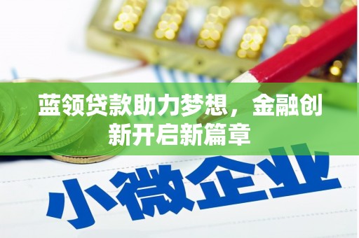 长寿蓝领贷款助力梦想，金融创新开启新篇章