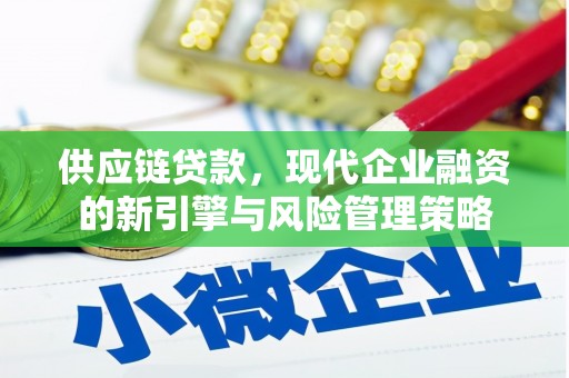 长寿供应链贷款，现代企业融资的新引擎与风险管理策略