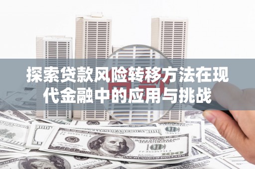 长寿探索贷款风险转移方法在现代金融中的应用与挑战