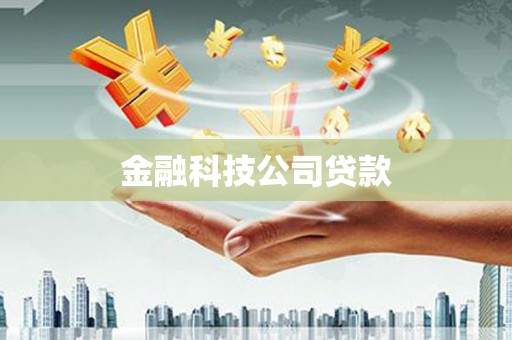 长寿金融科技公司贷款