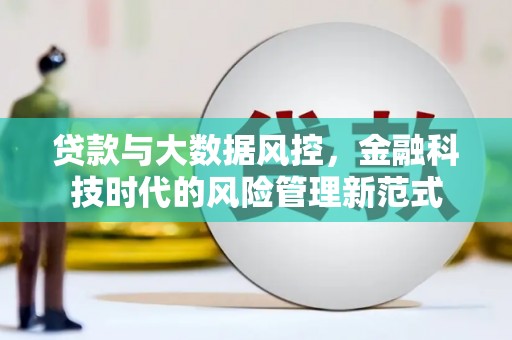 长寿贷款与大数据风控，金融科技时代的风险管理新范式