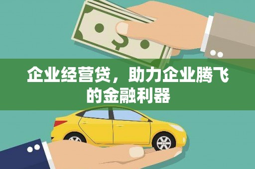 长寿企业经营贷，助力企业腾飞的金融利器
