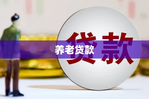 长寿养老贷款