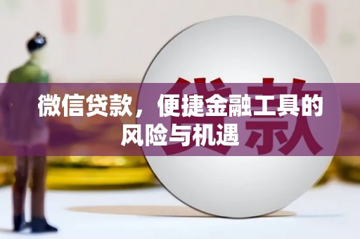 长寿微信贷款，便捷金融工具的风险与机遇
