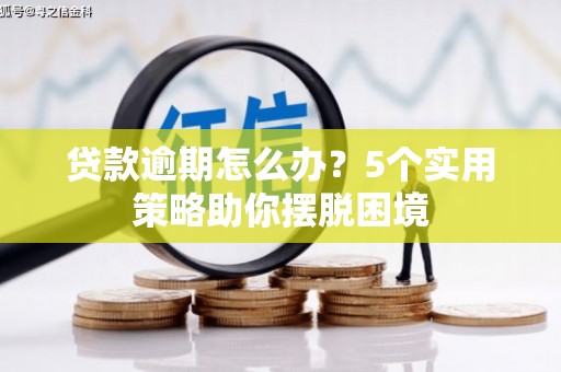 长寿贷款逾期怎么办？5个实用策略助你摆脱困境