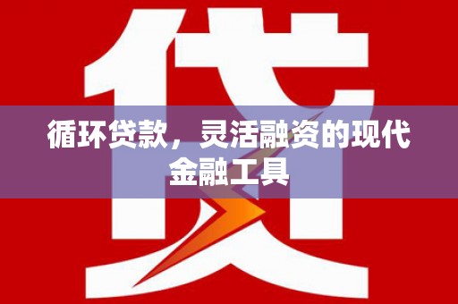 长寿循环贷款，灵活融资的现代金融工具