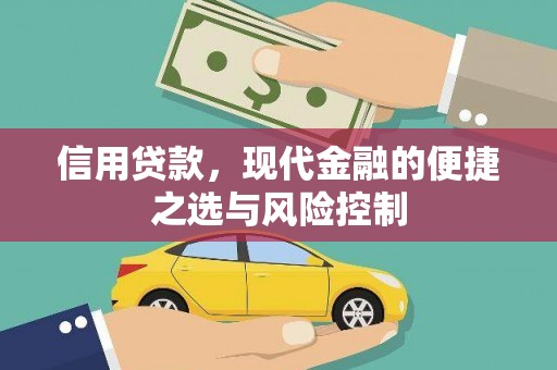 长寿信用贷款，现代金融的便捷之选与风险控制