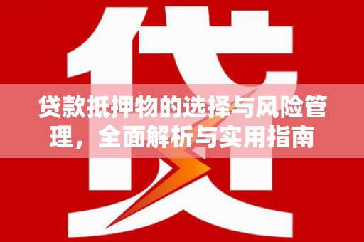 长寿贷款抵押物的选择与风险管理，全面解析与实用指南