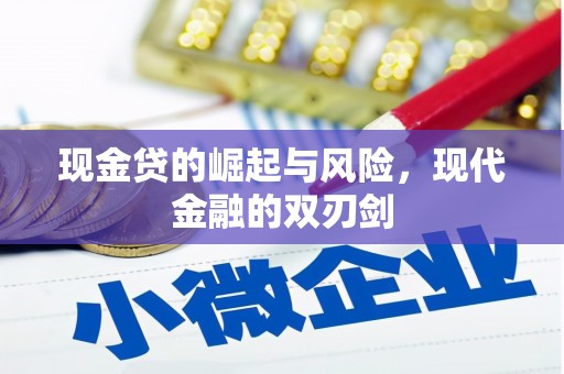 长寿现金贷的崛起与风险，现代金融的双刃剑