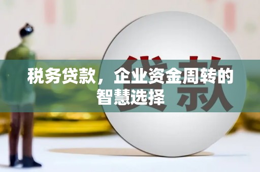 长寿税务贷款，企业资金周转的智慧选择