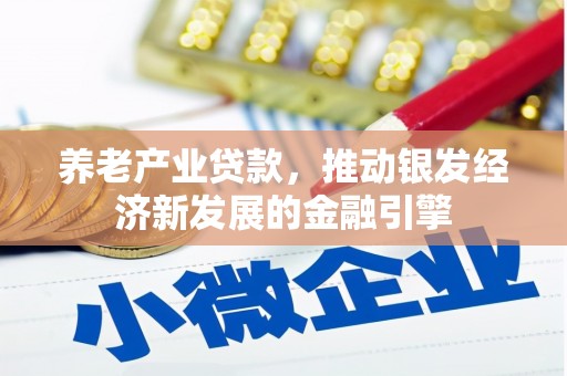长寿养老产业贷款，推动银发经济新发展的金融引擎