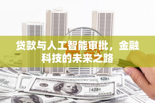 长寿贷款与人工智能审批，金融科技的未来之路