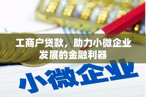 长寿工商户贷款，助力小微企业发展的金融利器