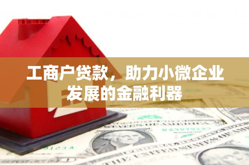 长寿工商户贷款，助力小微企业发展的金融利器