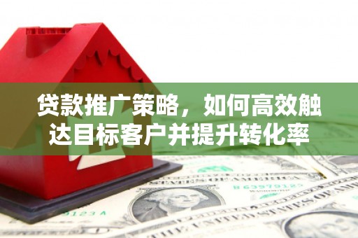 长寿贷款推广策略，如何高效触达目标客户并提升转化率