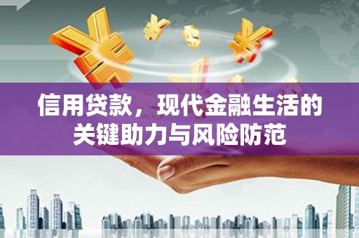 长寿信用贷款，现代金融生活的关键助力与风险防范