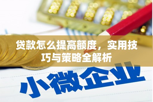 长寿贷款怎么提高额度，实用技巧与策略全解析