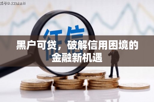 长寿黑户可贷，破解信用困境的金融新机遇