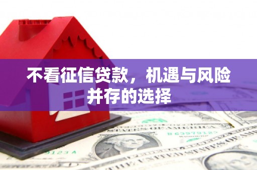 长寿不看征信贷款，机遇与风险并存的选择