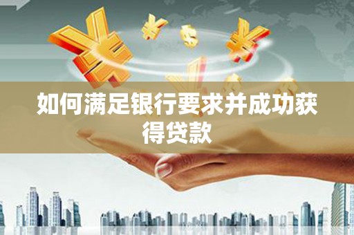 长寿如何满足银行要求并成功获得贷款