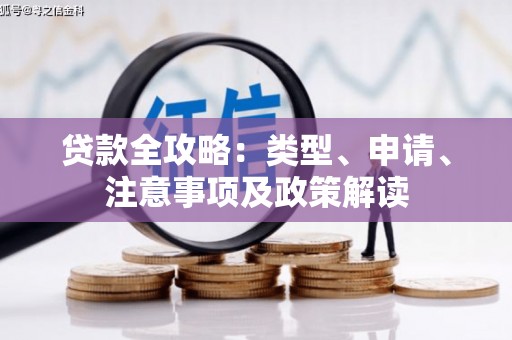 长寿贷款全攻略：类型、申请、注意事项及政策解读