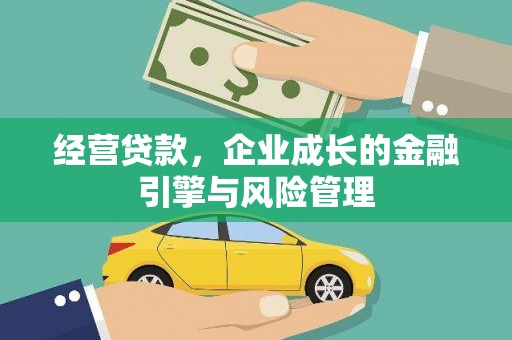 长寿经营贷款，企业成长的金融引擎与风险管理