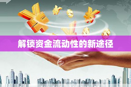 长寿解锁资金流动性的新途径